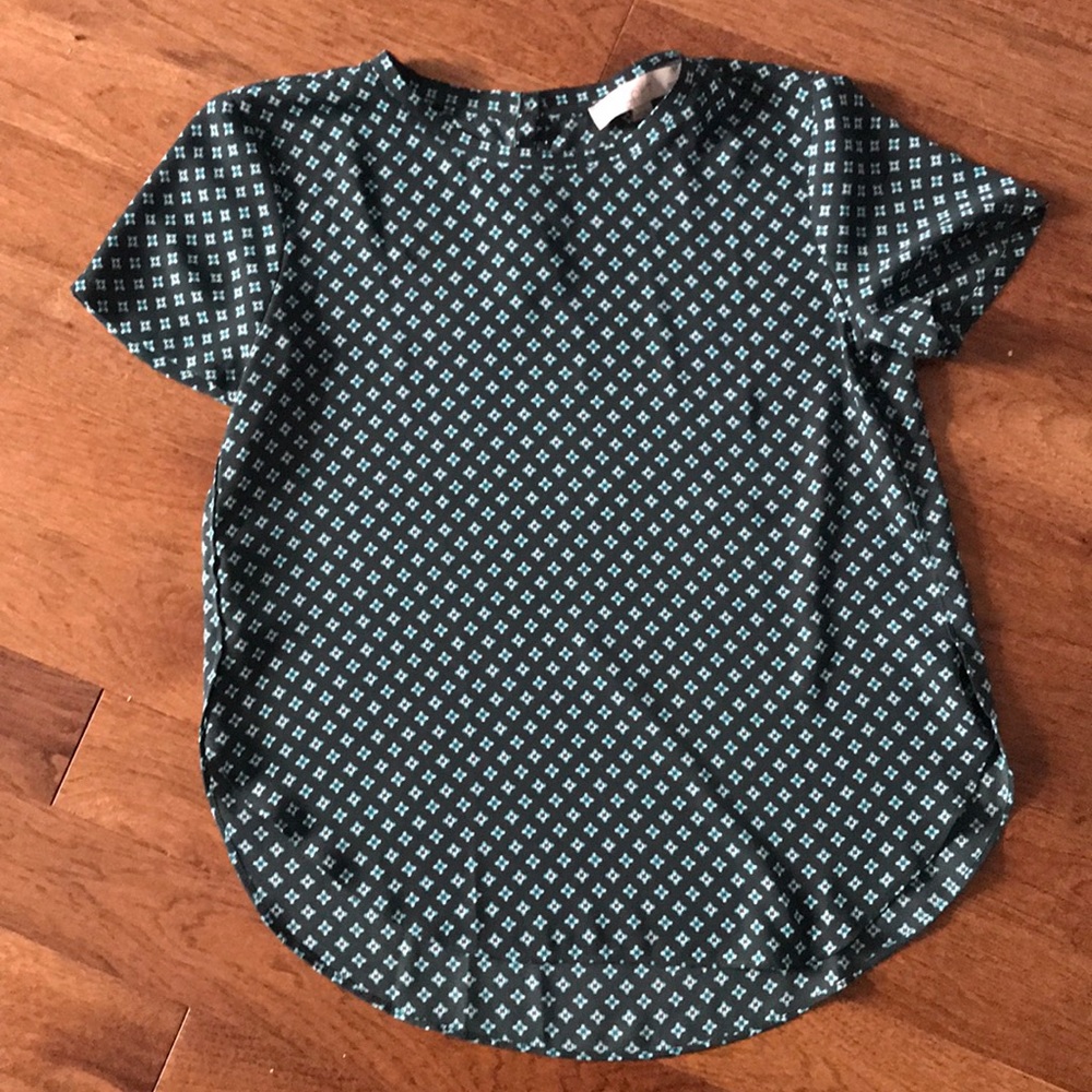 Loft short sleeve blouse
